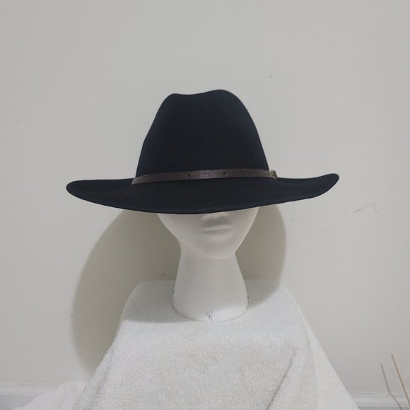 Unisex Houston Black Festival Style Felt Hat  Handmade main image 4